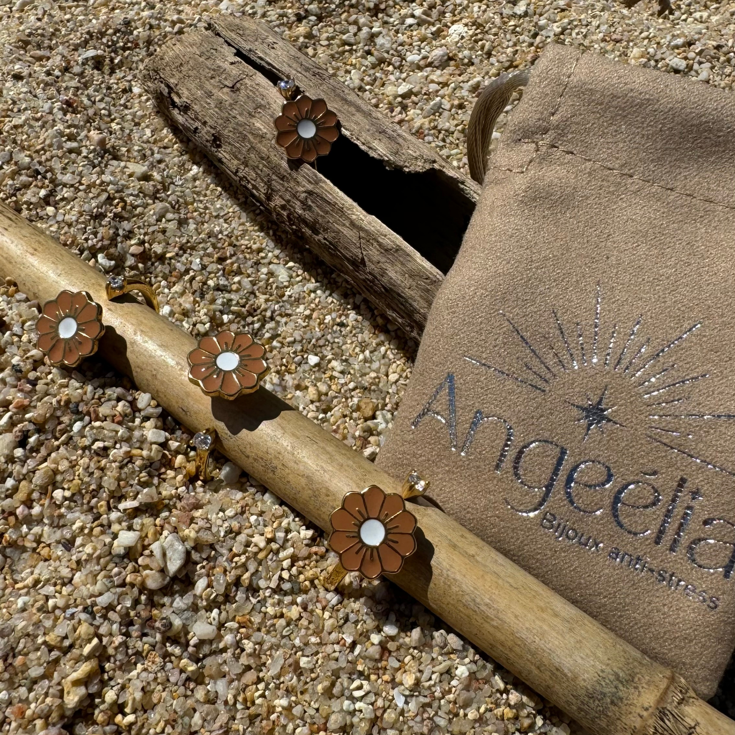 Bague anti-stress ajustable Elia